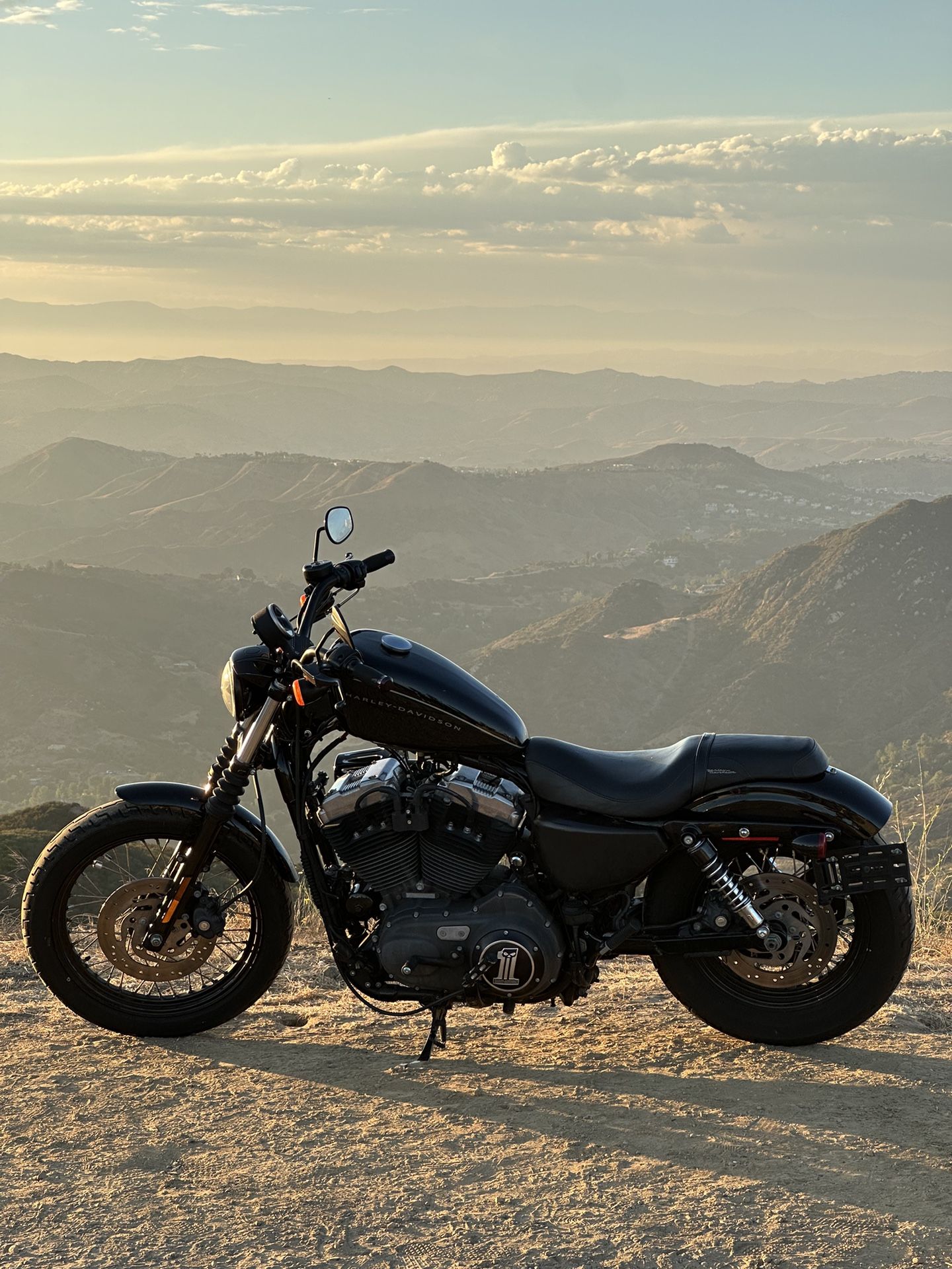 2009 Harley Davidson Nightster 1200 all black Vince & Hines
