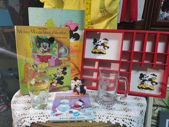 LARGE DISNEY MICKEY MOUSE COLLECTIBLES