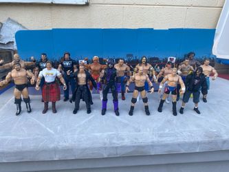 Wrestling Figures Lot
