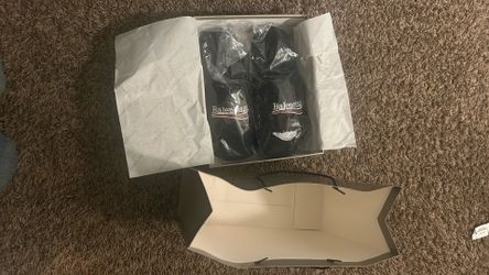 Balenciaga Fur Slides