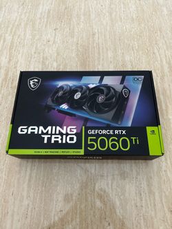 msi Gaming RTX 5060 Ti 16G Gaming Trio OC Graphics