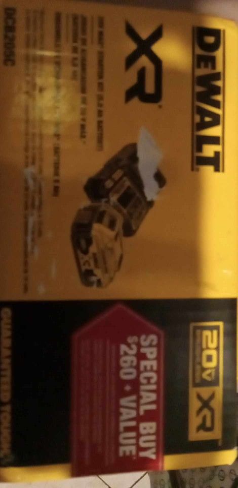 Dewalt Bqttery And Charger