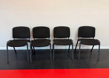 Set of 4 Commercial Office / Waiting Room Chairs