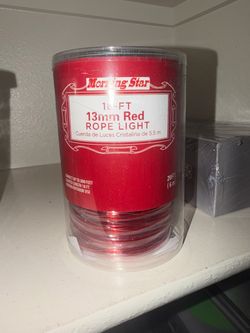 Morning Star 18-FT 13mm Red Rope Light