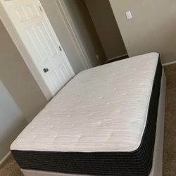 QUERN SOFT MATTRESS AND FREE BOX SPRING