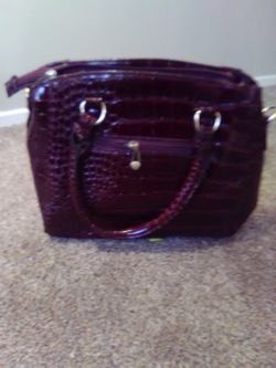Crock patent leather