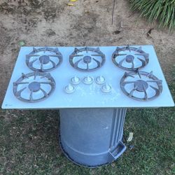 GE Profile Glass Cooktop, Gas