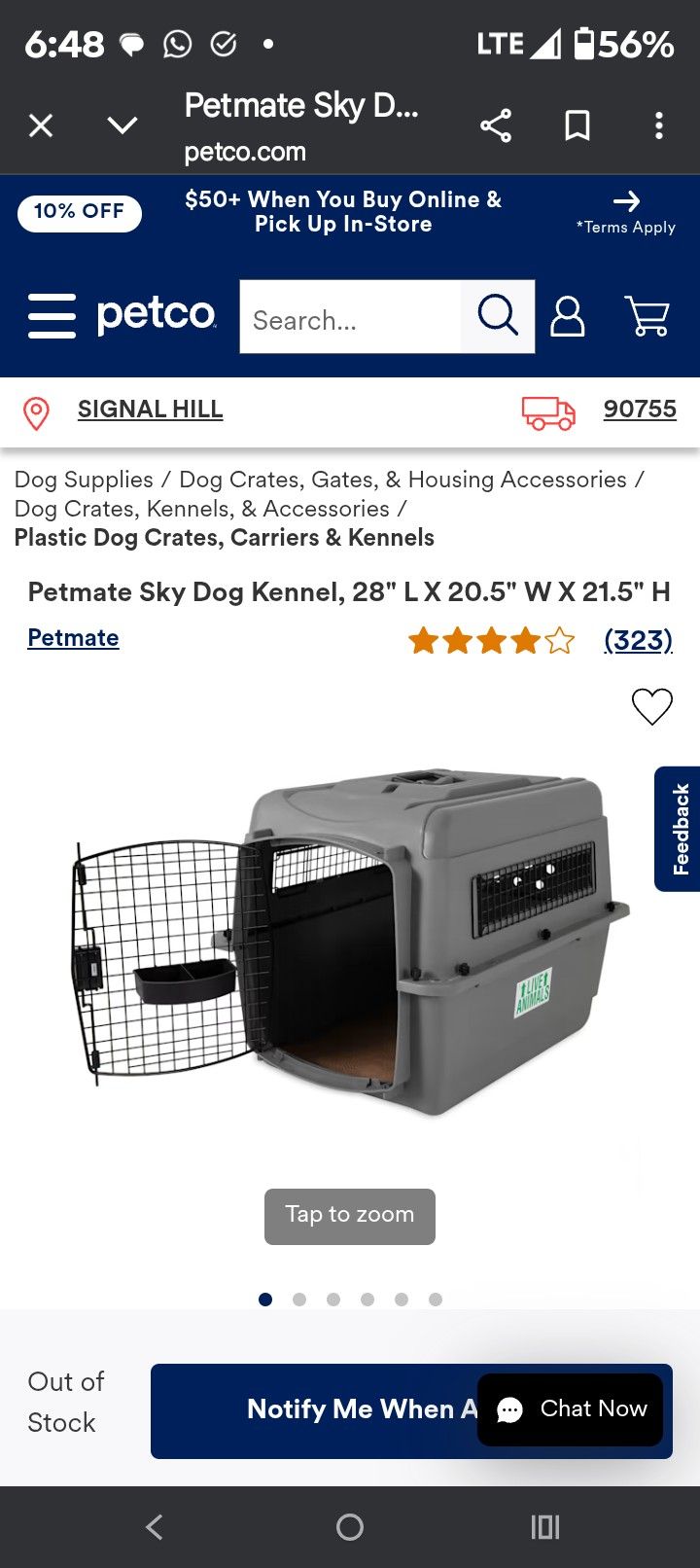 Sky Kennel Dog Crate