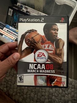 NCAA March madness ps2 game . $10