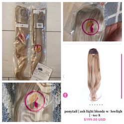 Hidden Crown Bungee Ponytail (2! Unworn!)