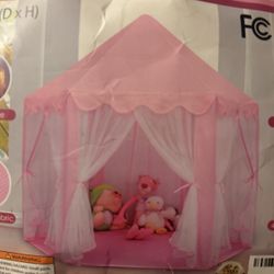 Toy Castle House For A Girl In Pink Size 55 X 53 Dimension Height