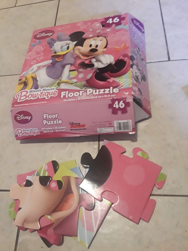 Minnie Mouse Bowtique Floor Puzzle For Sale In Reading Pa Offerup