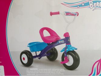 Tricycle for 3-5 Year Olds, Pink