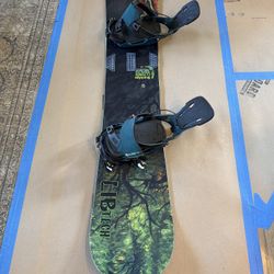 Lib Tech Snow Board 165 + Flow Five Bindings