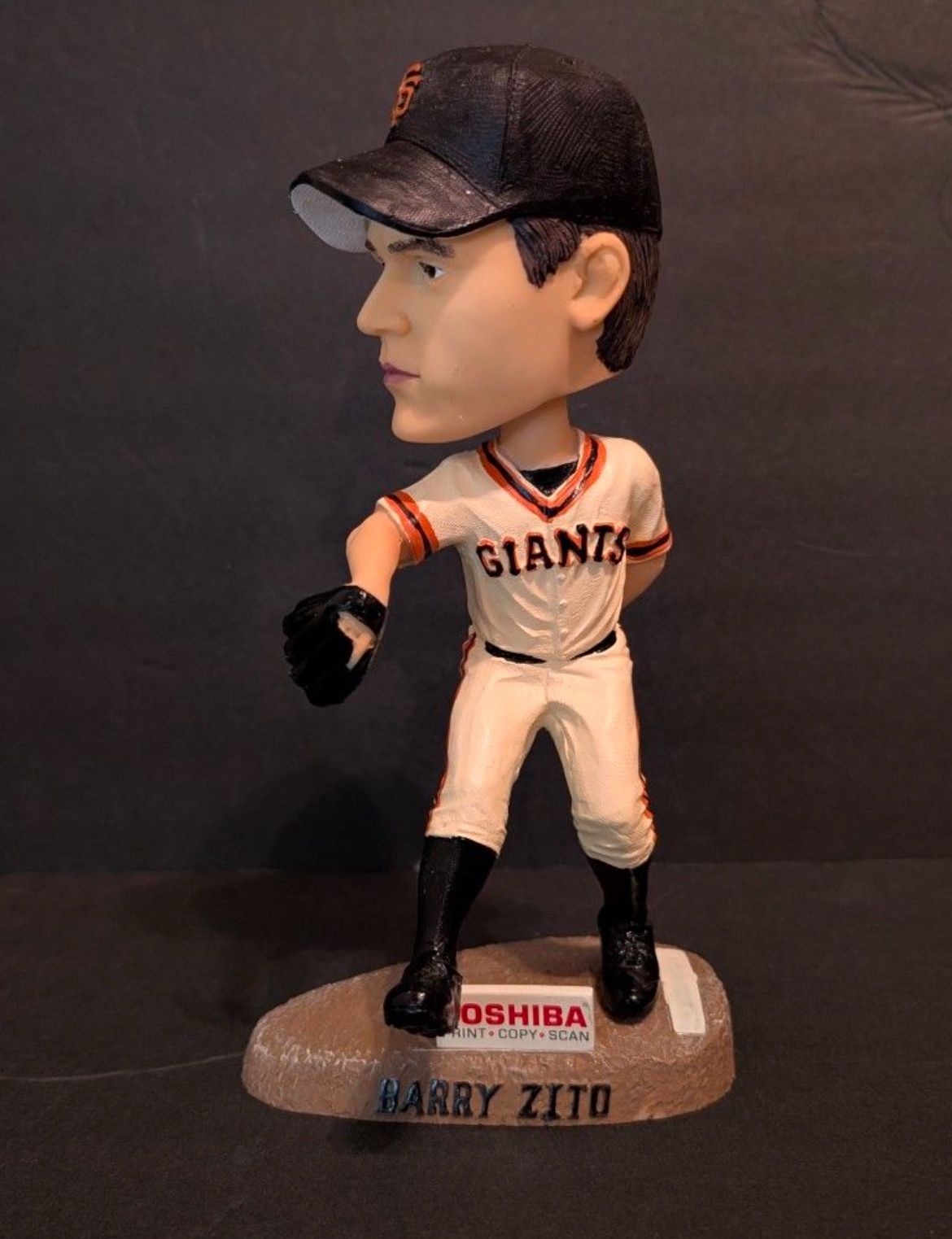 Bobblehead Barry Zito AUTOGRAPHED