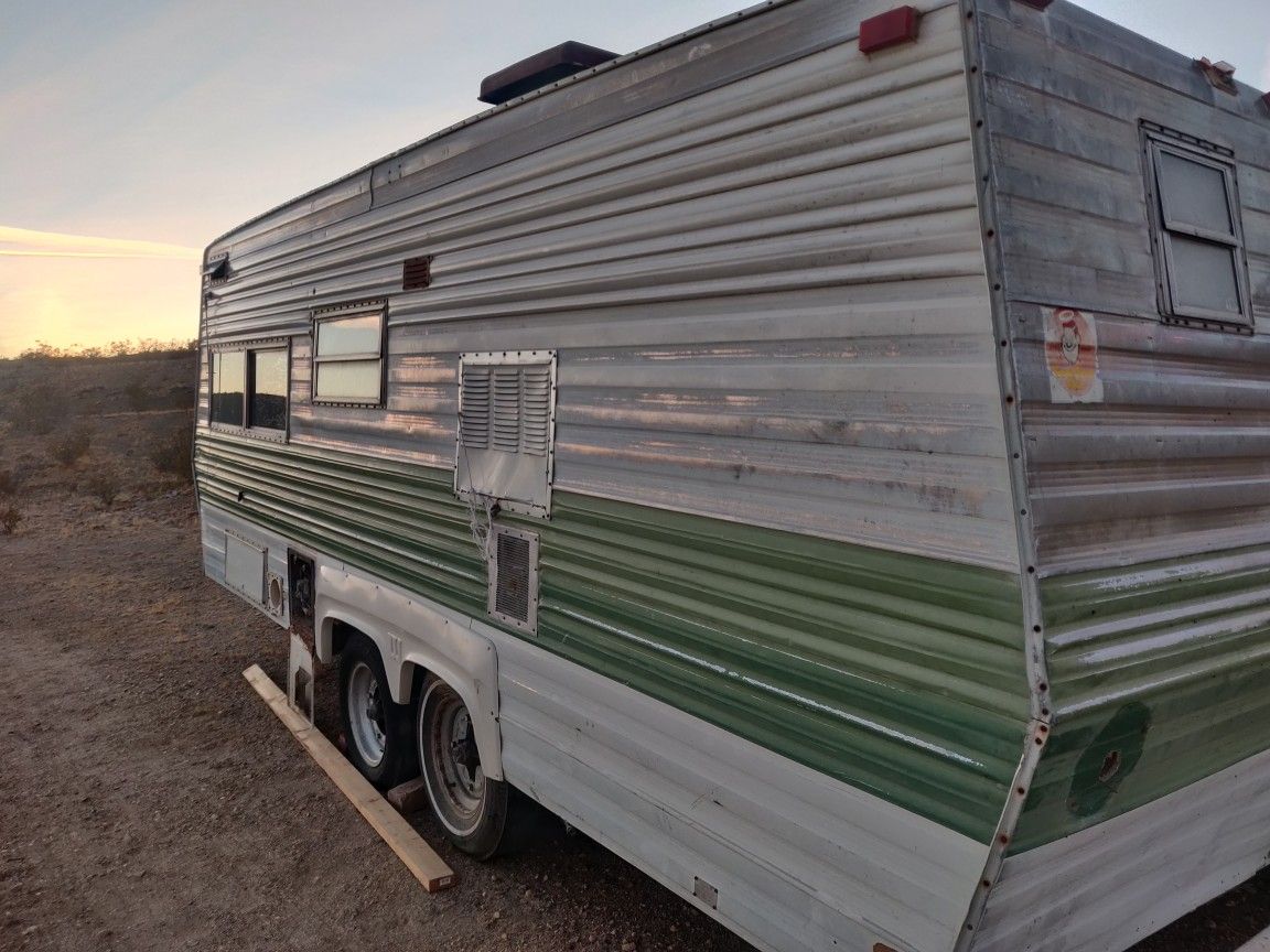 Travel Trailer selling as is.