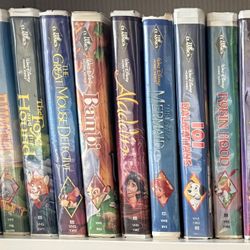 11 VHS Disney Black Diamond Movies