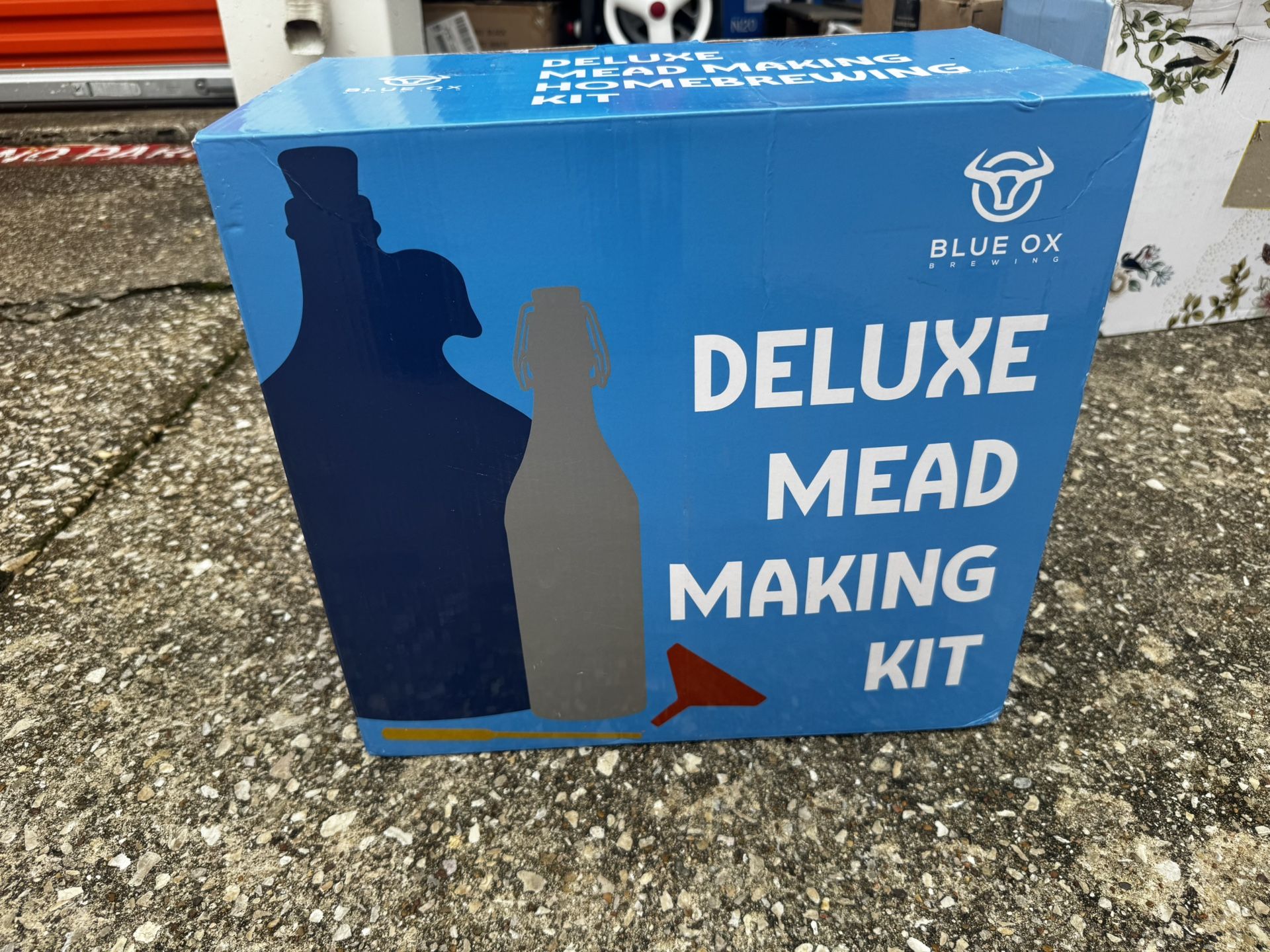 DELUXE Mead Making Kit with Storage Bottles, Hydrometer
