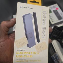 Duo pro 7 in 2 usb c hub