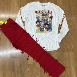 New Stacked Jeans New Shirt