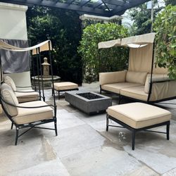 Outdoor Ottoman/ Footstool - RRP$2,700