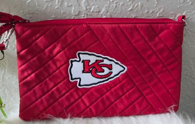 Kansas City Chiefs Red Quilted Clutch
