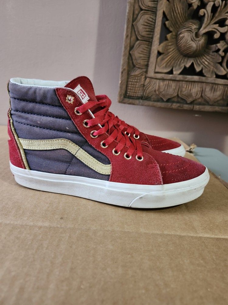 Men Size 7 Van's EARTH 616 MARVEL #1