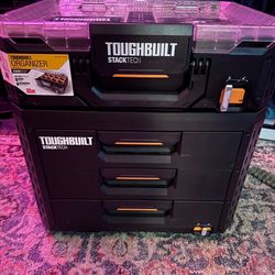TOUGHBUILT StackTech Organizer and 3 Drawer