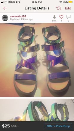 Wild fable Iridescent Gladiator Sandal