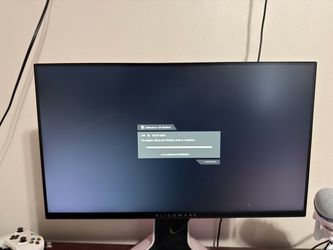 Alienware 25 inch 240hz monitor