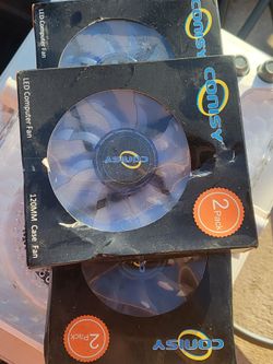 LED computer fans