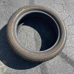 1 Only - 225/50r18 Bridgestone Turanza Run Flat 90% Treads 2024 DOT