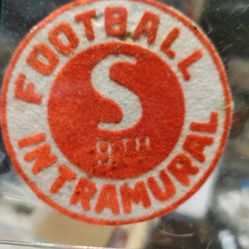 Sew On Patch Football Intramural S 9th Grade