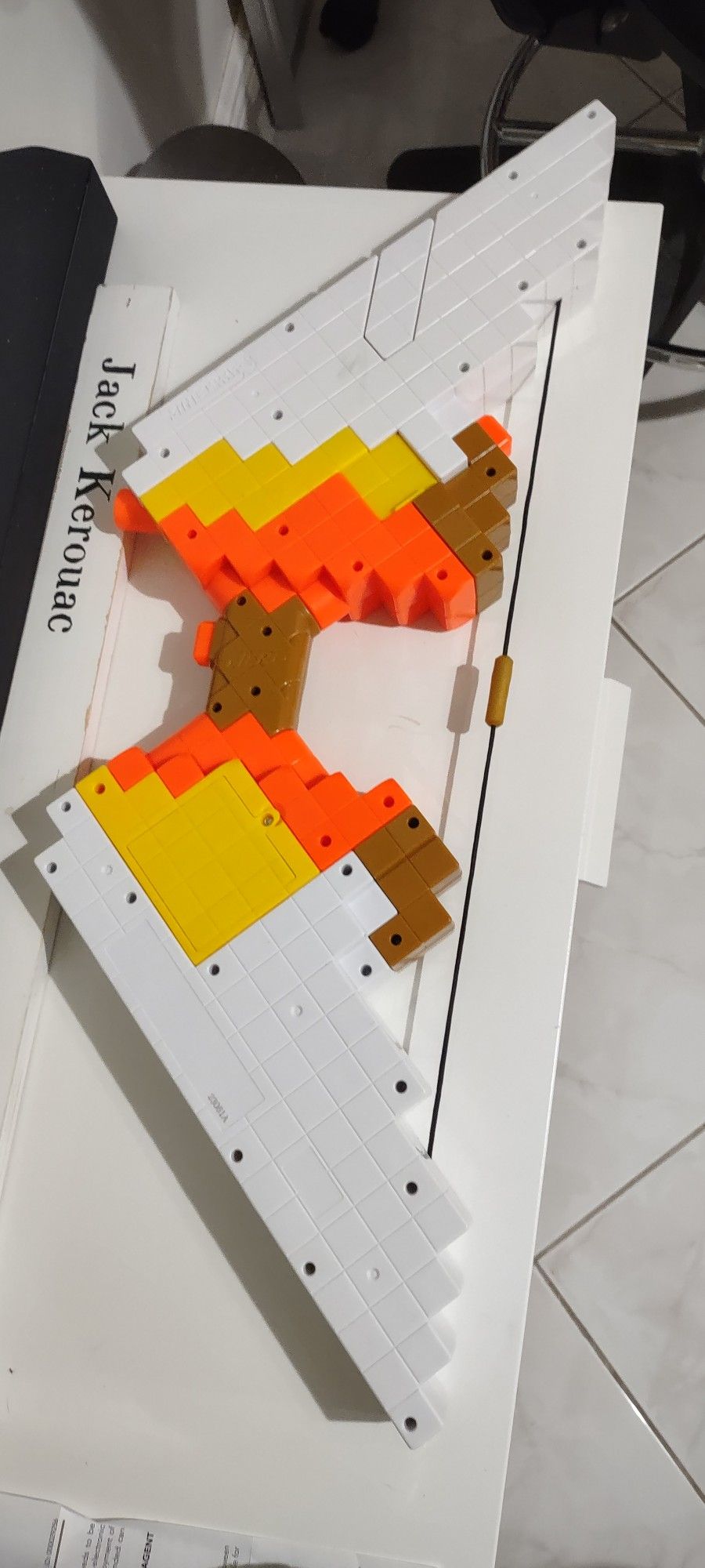 NERF Minecraft Sabrewing Motorized Blaster Bow,Working.