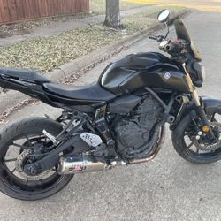 2018 Yamaha MT07 