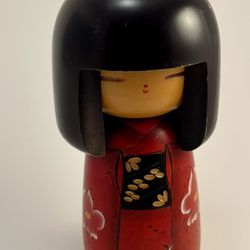Vintage, Japanese Kokeshi Doll.