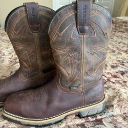 Mens Red Wing Boot Size  9 1/2