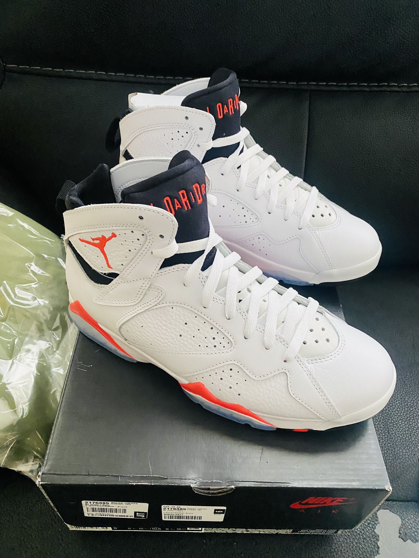 Jordan 7 White infrared Size 9 Mens Brand New