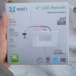 4" Square Retrofit Trim