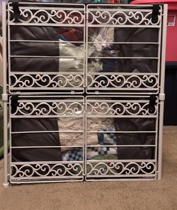 2 Storage Bins Containers Stackable