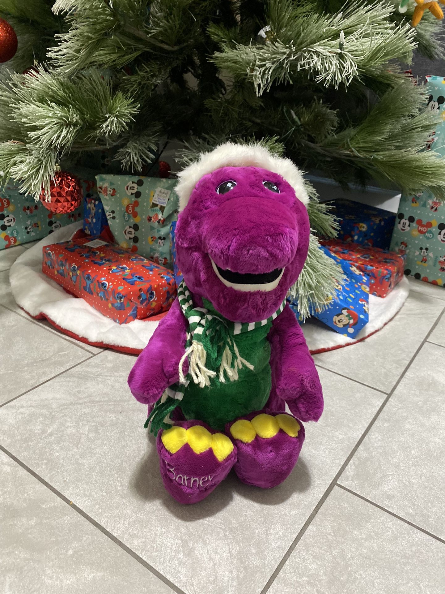 Barney Plush