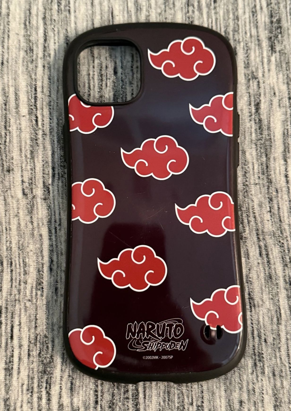 Naruto “Akatsuki Clouds” iPhone 14 Plus Case