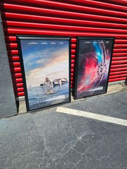 $80 Pair. NOT SELLING SEPARATELY. Miami 33130 Framed Interstellar movie posters.

Framed Interstellar movie posters come in a set of two. 

Each poste