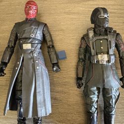 Marvel Legends Red Skull And Hydra Soldier Captain America Movie 