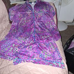 Ladies 2 Piece Pj S Size L 12/14 $3
