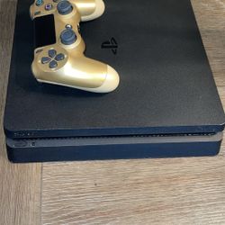 PS4 With Monitor, Controller, And Headset