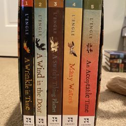 A Wrinkle in Time: Quintet, Books One through Five