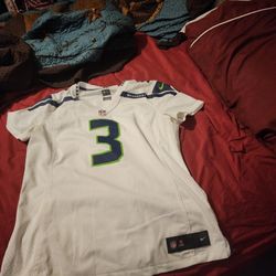 seahawks jerzey size large womens
