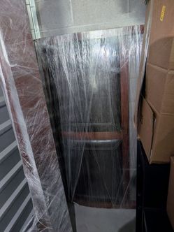 Wood king size bed frame