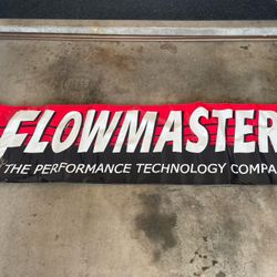 Flowmaster Shop Banner Approx. 7 Ft x 2 Ft